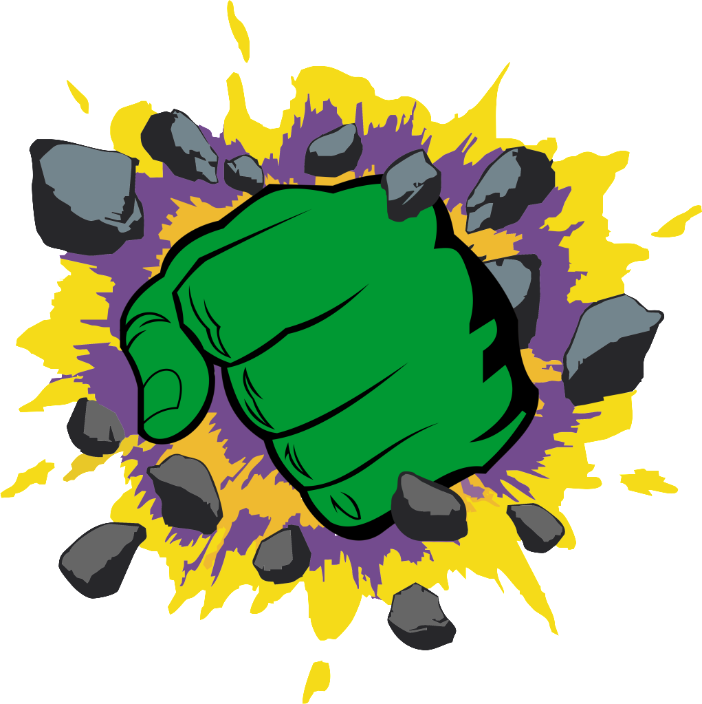 Smashing Spider-Man Youtube Hulk Vector Logo Transparent PNG Image