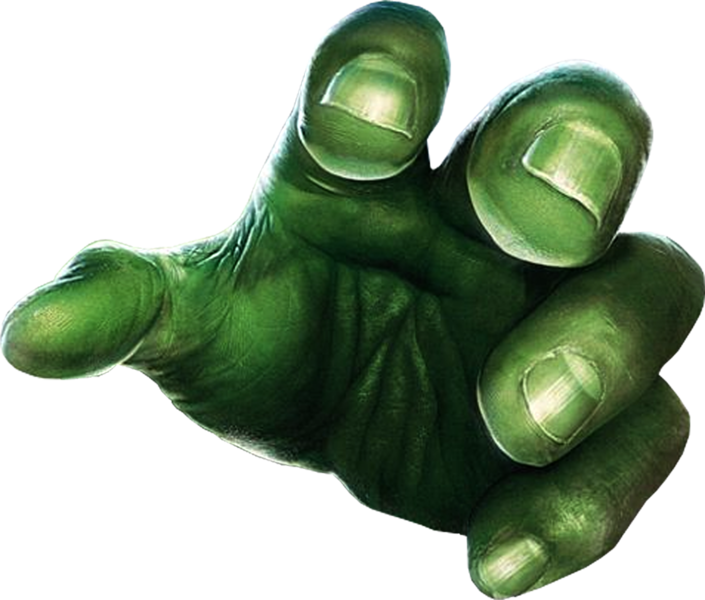 Hand Shehulk Finger Hulk Hands Download HQ PNG Transparent PNG Image