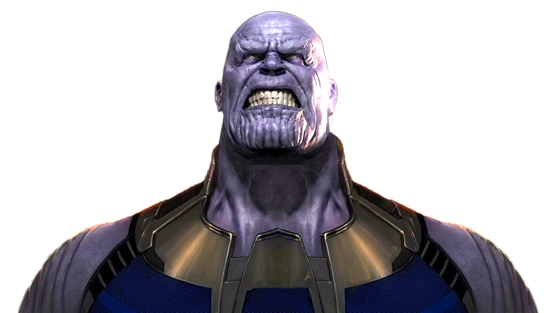 Thanos Head Face Hulk Thor Free HQ Image Transparent PNG Image