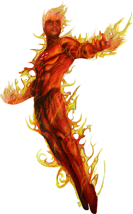 Human Torch Picture Transparent PNG Image