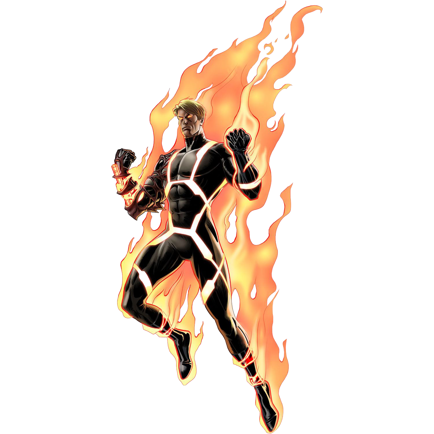 Human Torch Transparent Background Transparent PNG Image