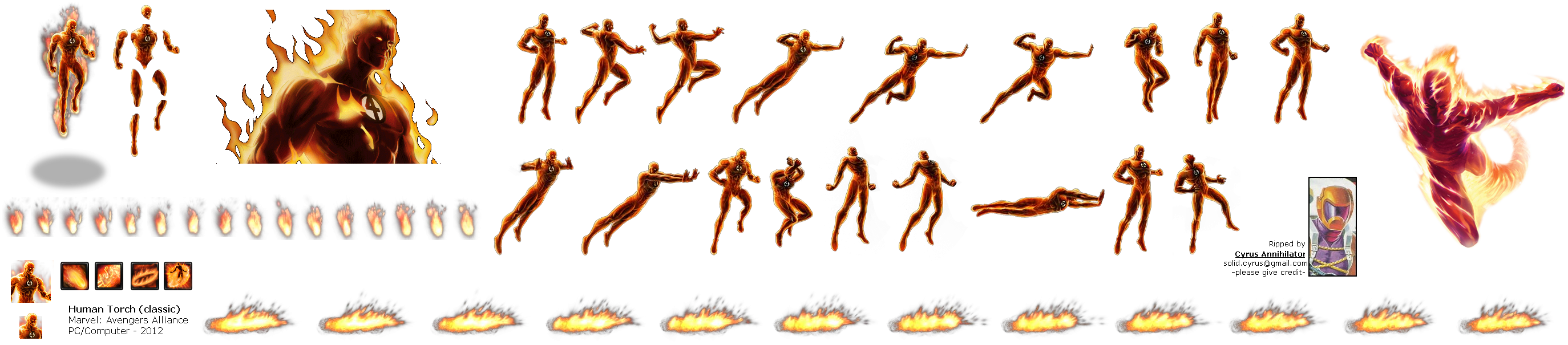 Human Torch Transparent Transparent PNG Image