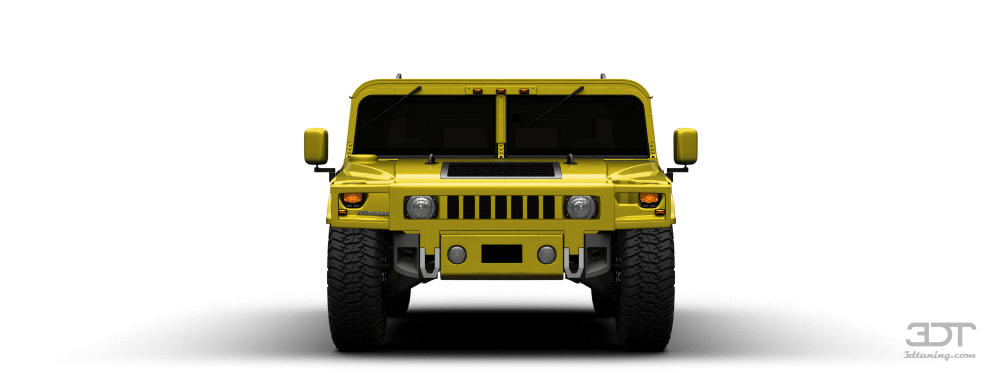 Hummer Yellow Free Clipart HD Transparent PNG Image