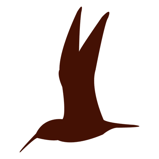 Flying Silhouette Hummingbird Free HD Image Transparent PNG Image