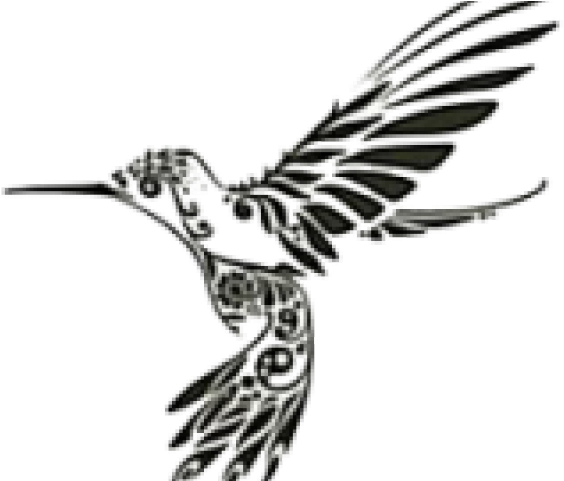 Flying Silhouette Hummingbird HD Image Free Transparent PNG Image