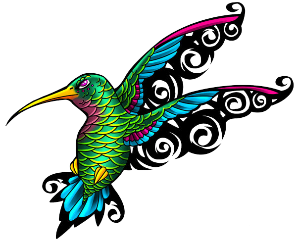 Hummingbird Tattoos Png File Transparent PNG Image