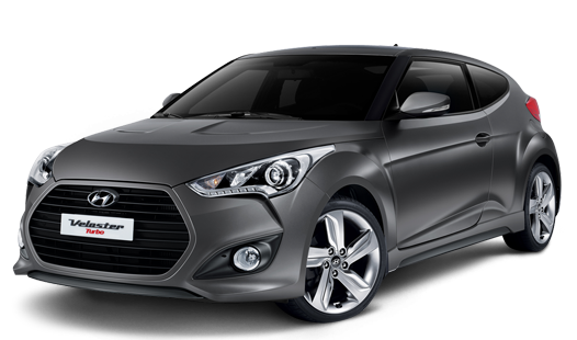 Hyundai Veloster Turbo Transparent PNG Image