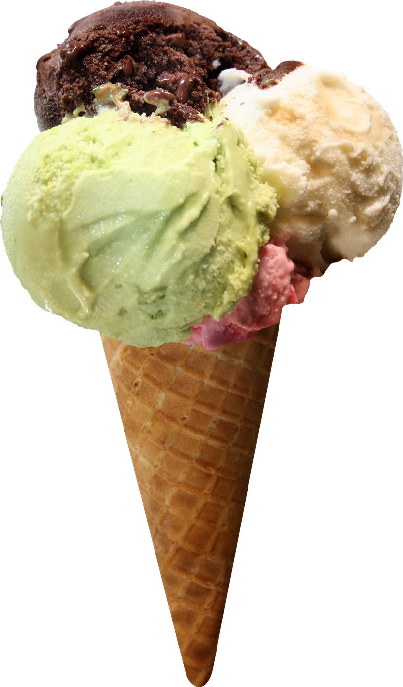 Ice Cream Cone Transparent Image Transparent PNG Image