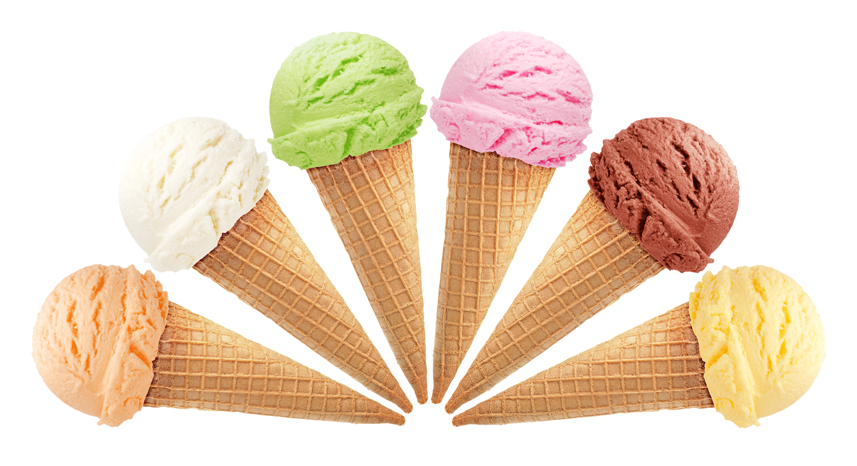 Ice Cream Cone Transparent PNG Image