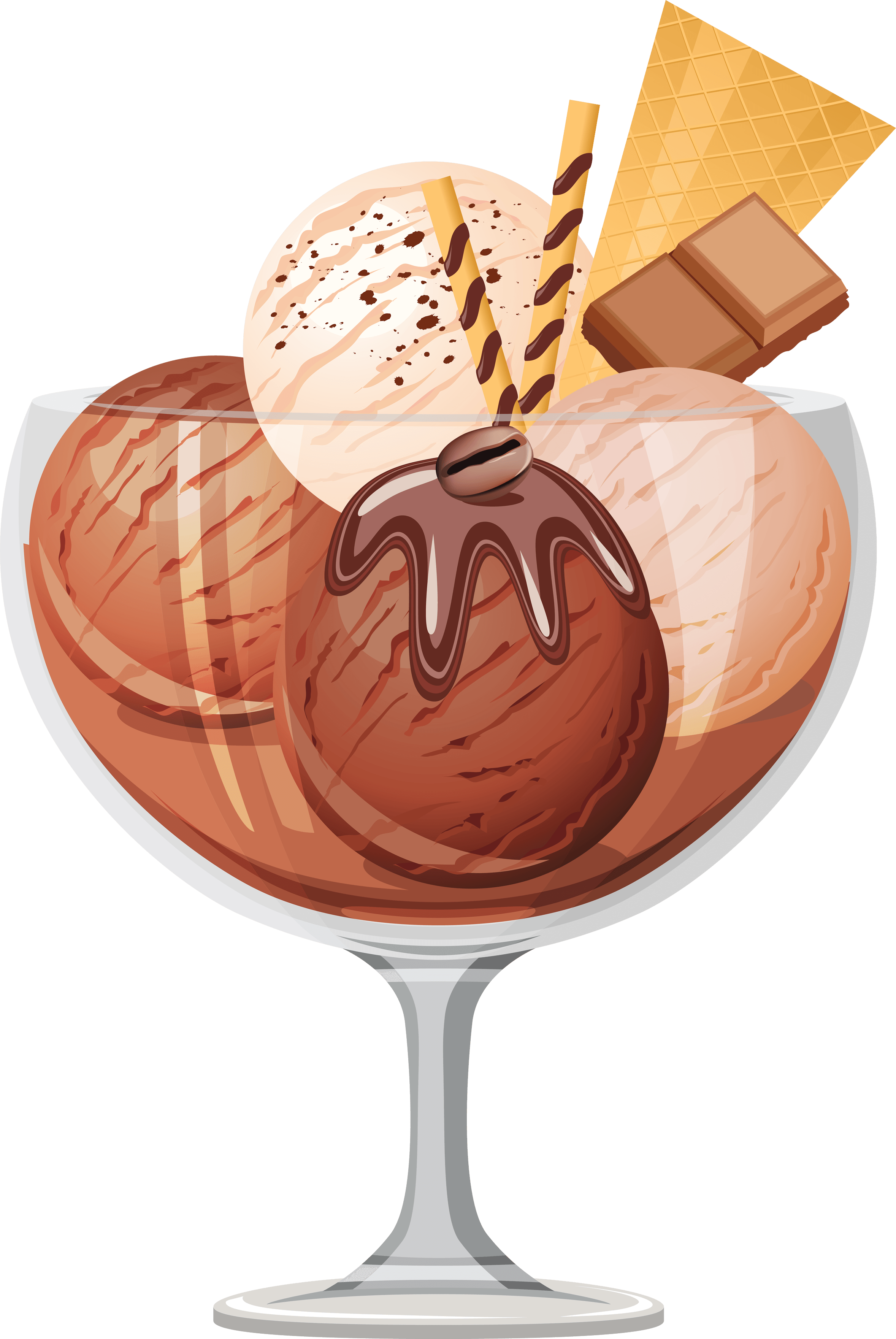 Chocolate Ice Cream Png Image Transparent PNG Image