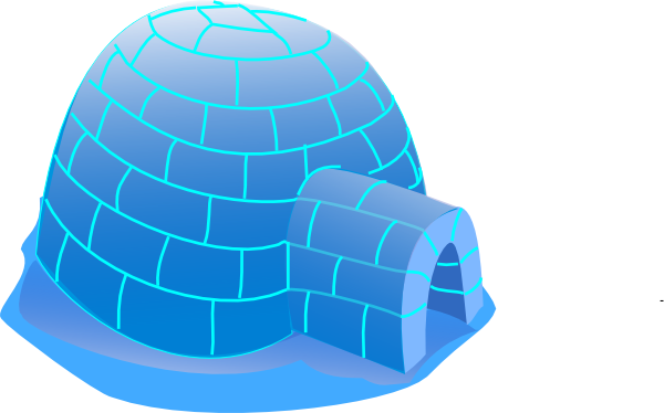 Igloo Clipart Transparent PNG Image