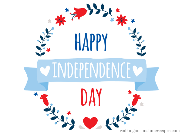 Blue United Text States Paper Day Independence Transparent PNG Image