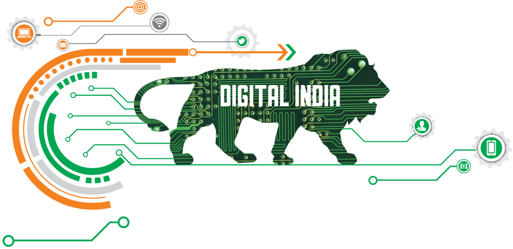 Revolution Digitization Business Government Of India Digital Transparent PNG Image