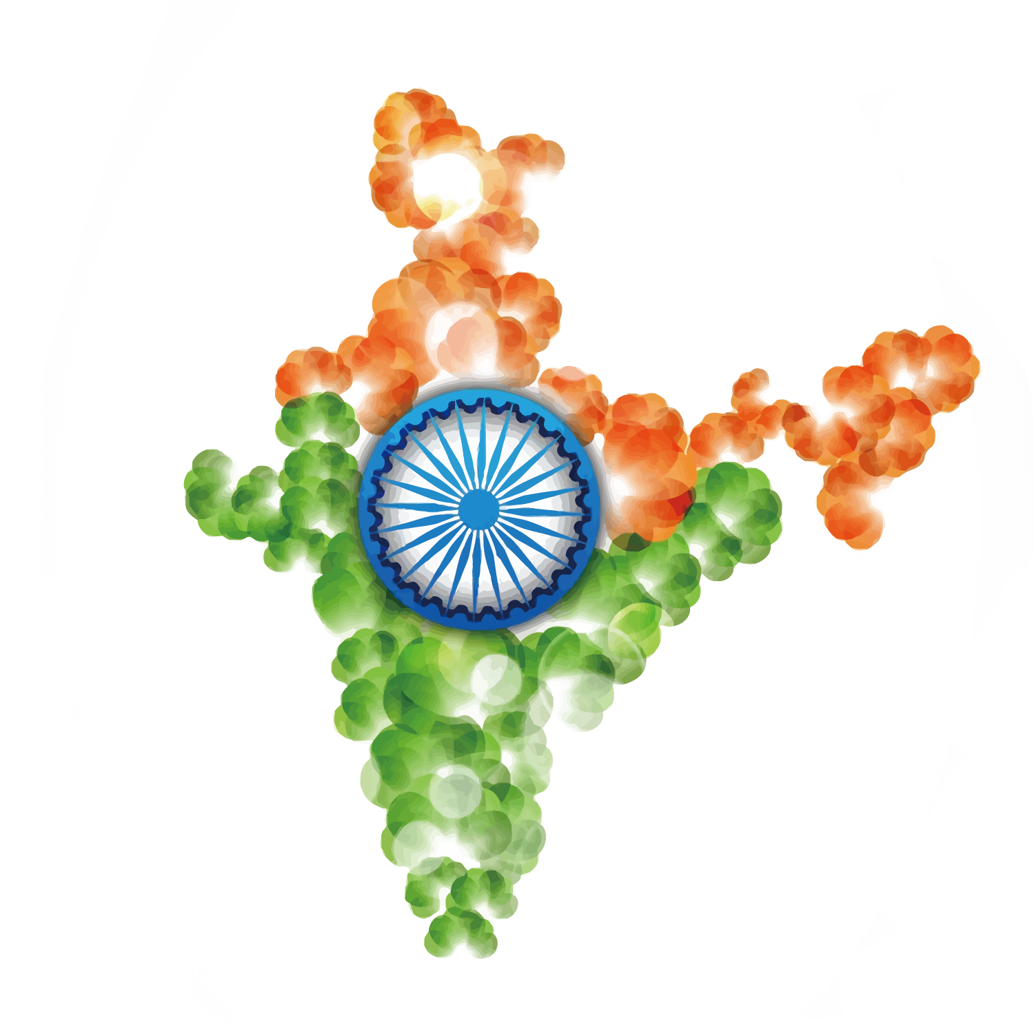 Vector 15 August Wish Foam India Indian Transparent PNG Image