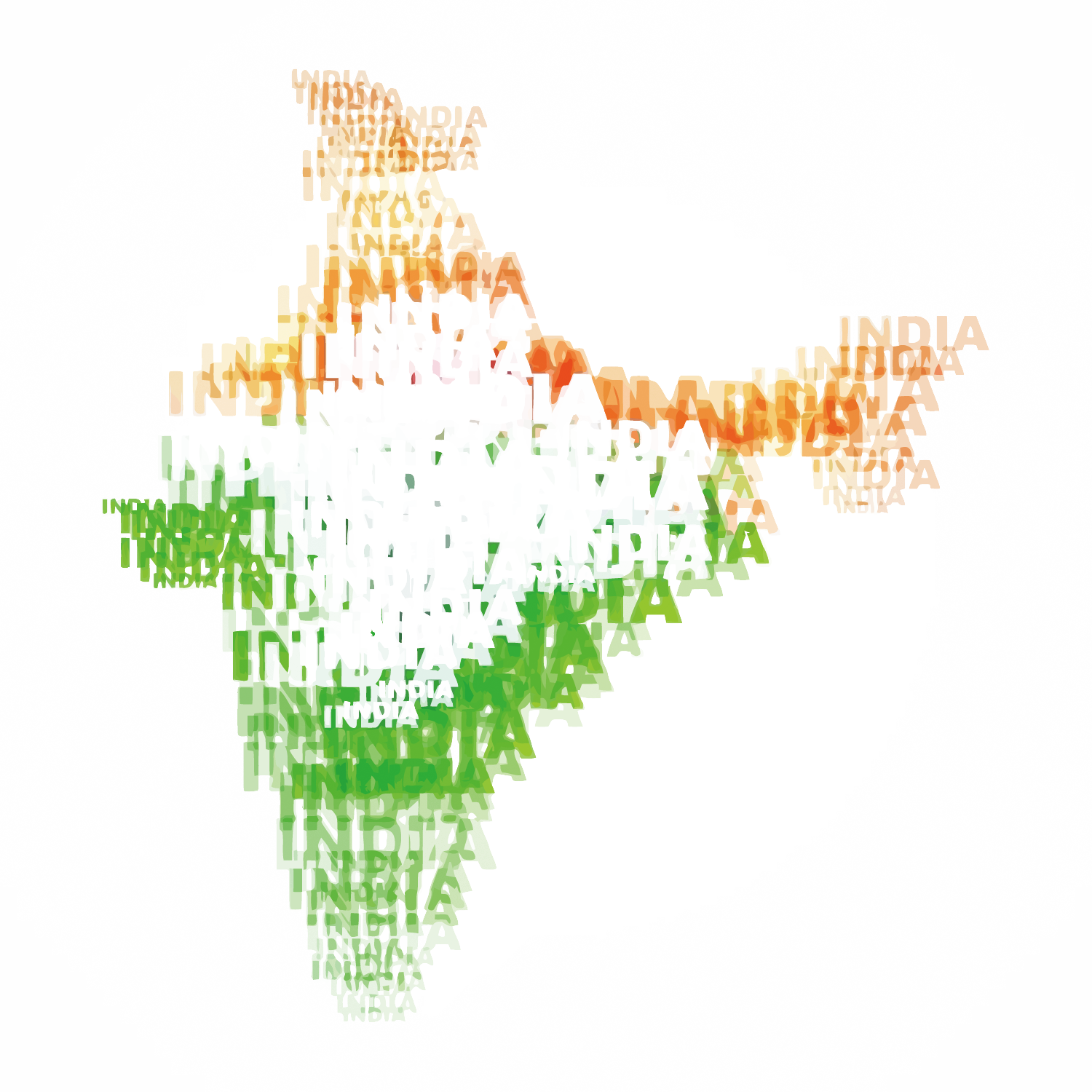 Map India Indian World Day Independence Transparent PNG Image