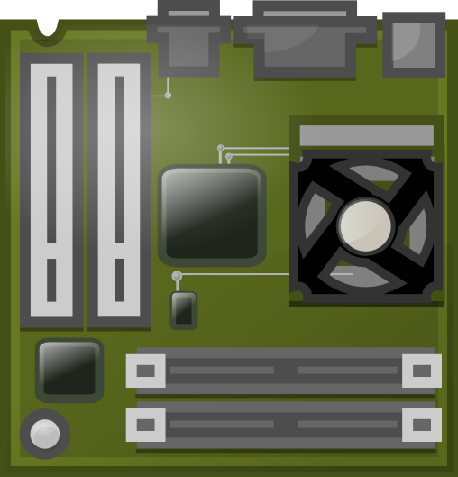 Motherboard Memory Computer Intel Random-Access Download Free Image Transparent PNG Image