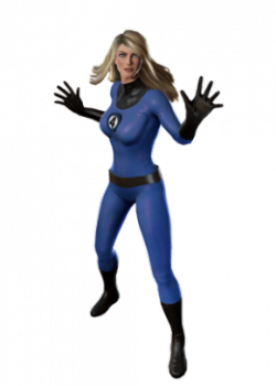 Invisible Woman Picture Transparent PNG Image