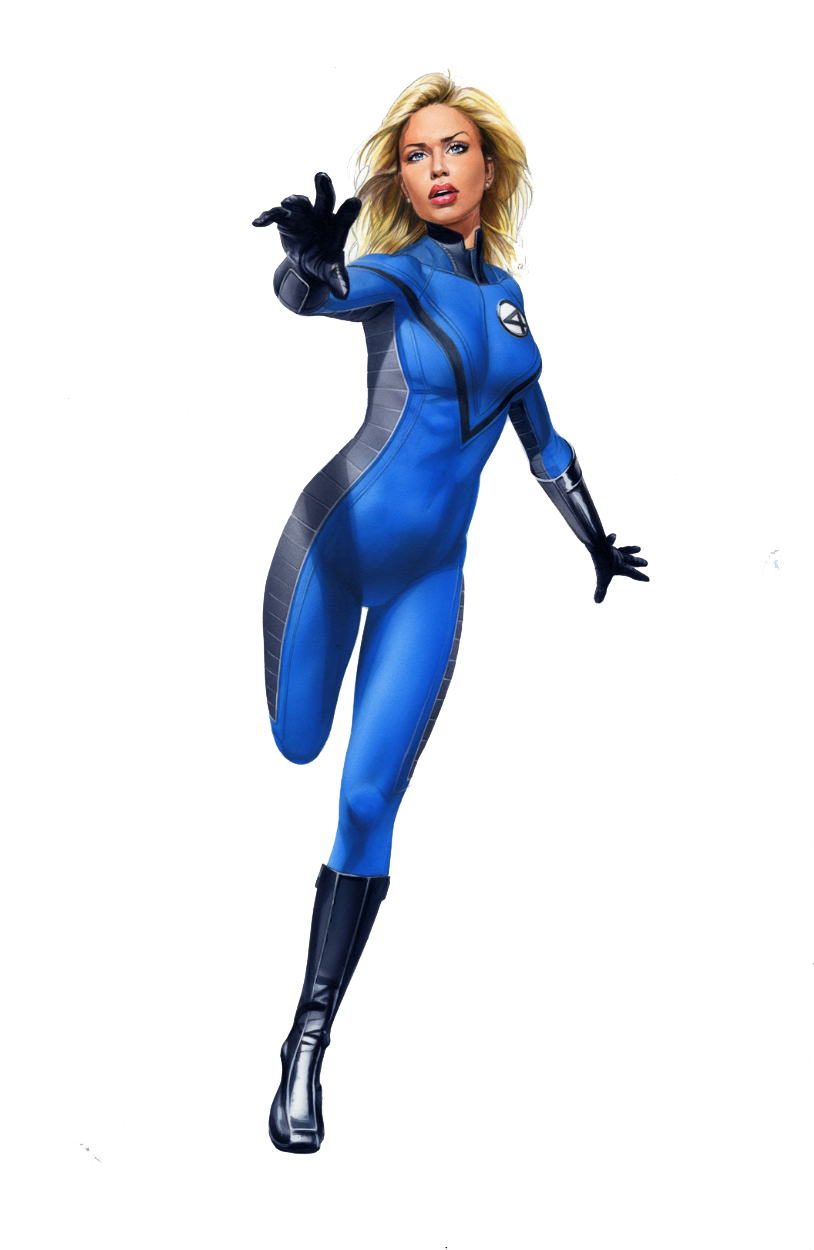 Invisible Woman Image Transparent PNG Image