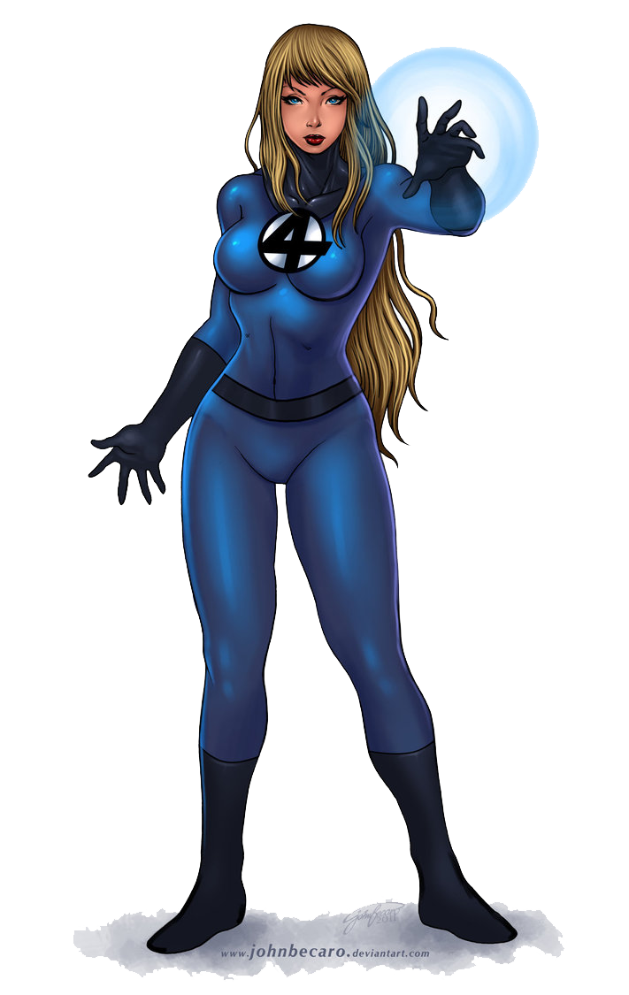 Invisible Woman File Transparent PNG Image