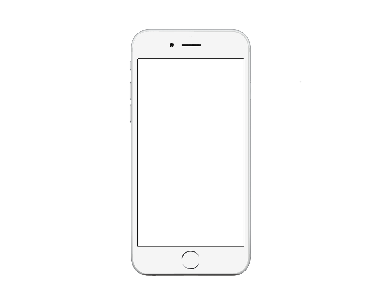 Android White Iphone Telephone Free Transparent Image HQ Transparent PNG Image