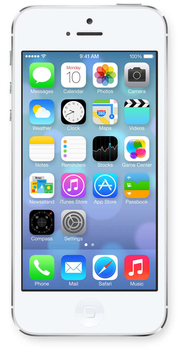 Picture Screen Ios 5S Iphone Home Transparent Transparent PNG Image