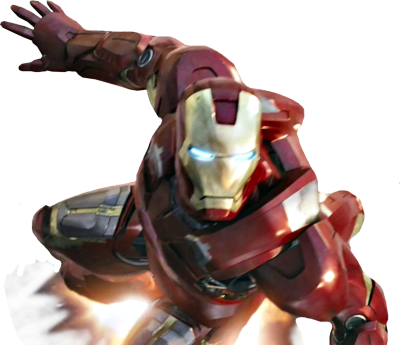 Iron Man Flying Clipart Transparent PNG Image