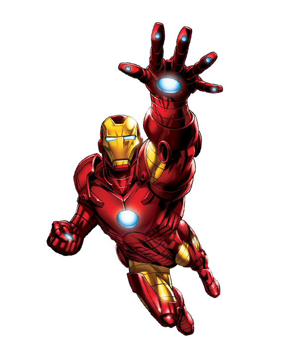 Iron Man Flying Transparent Transparent PNG Image