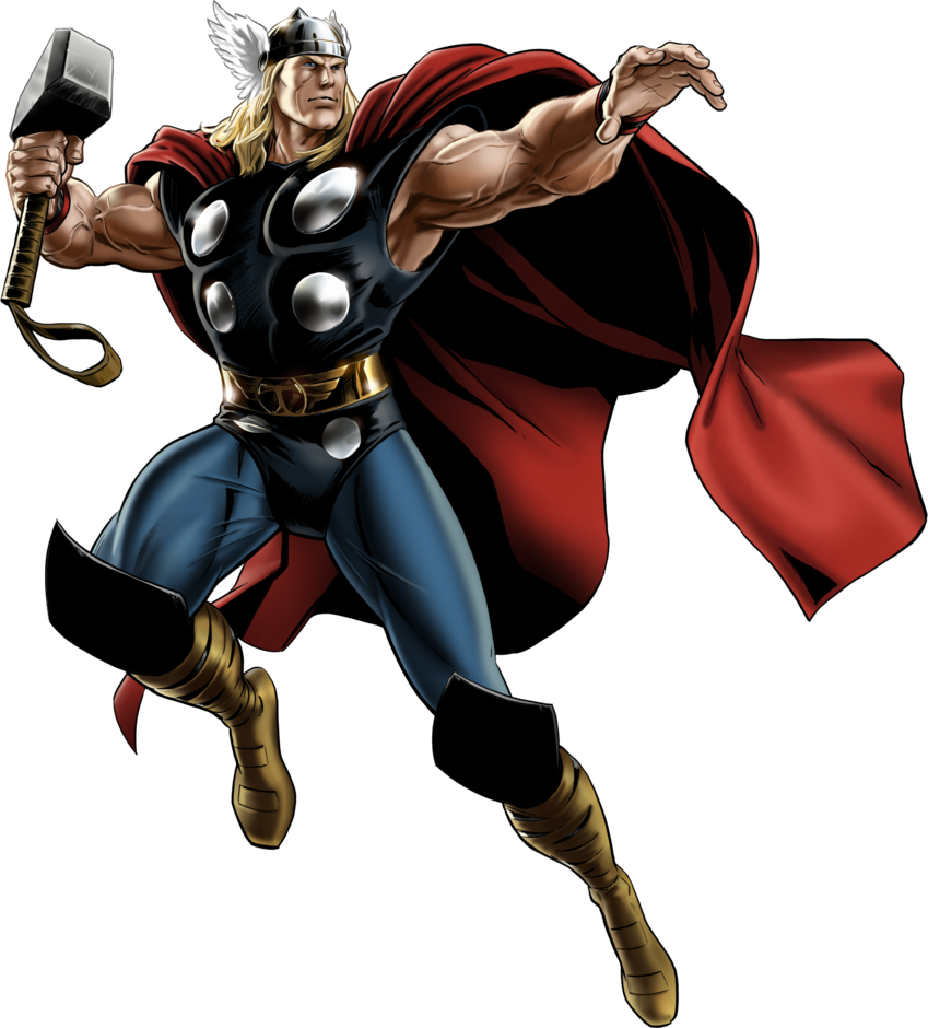 Alliance Character Fictional Thor Hulk Muscle Avengers Transparent PNG Image