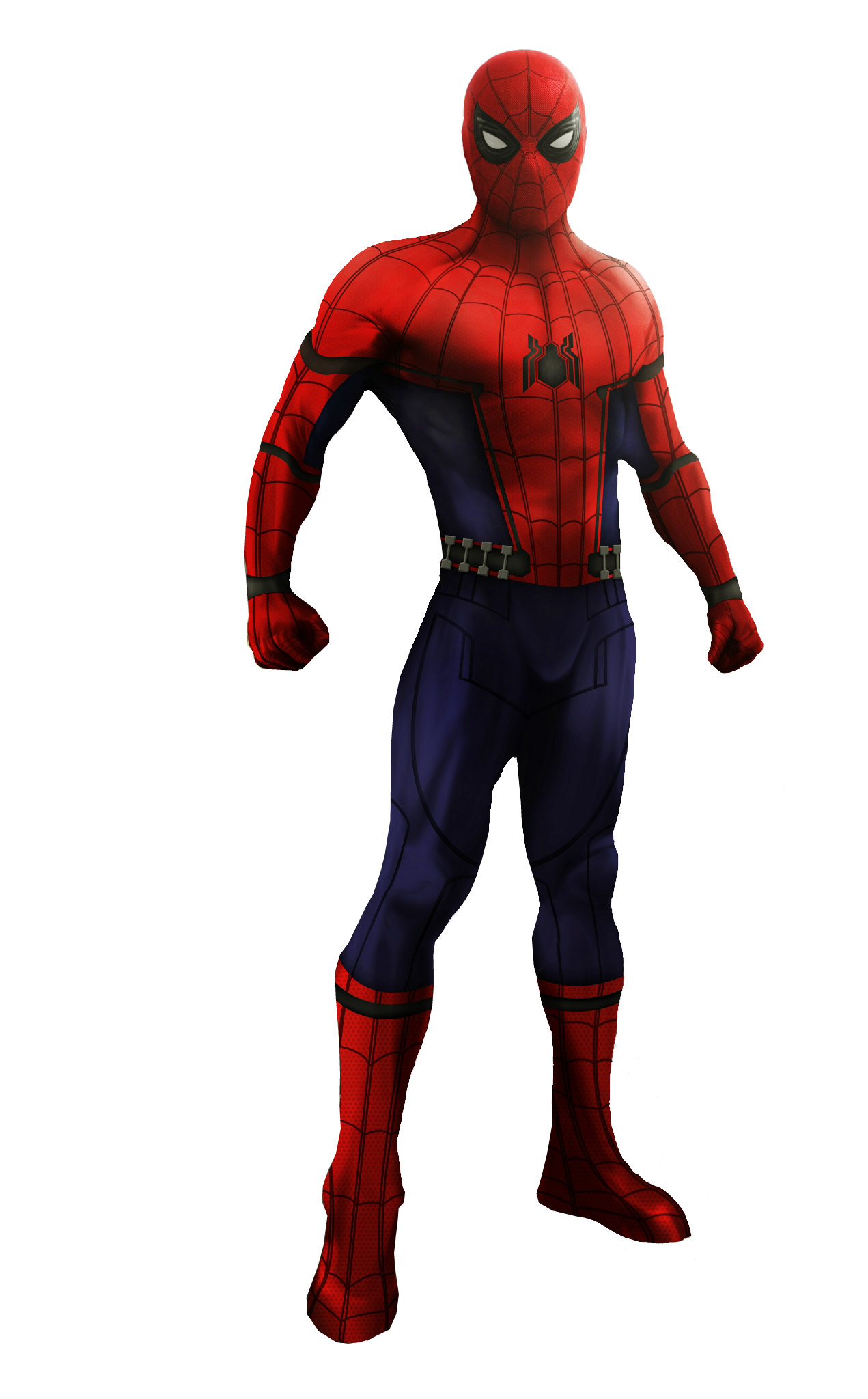 Spiderman Avenger Iron Free Clipart HQ Transparent PNG Image