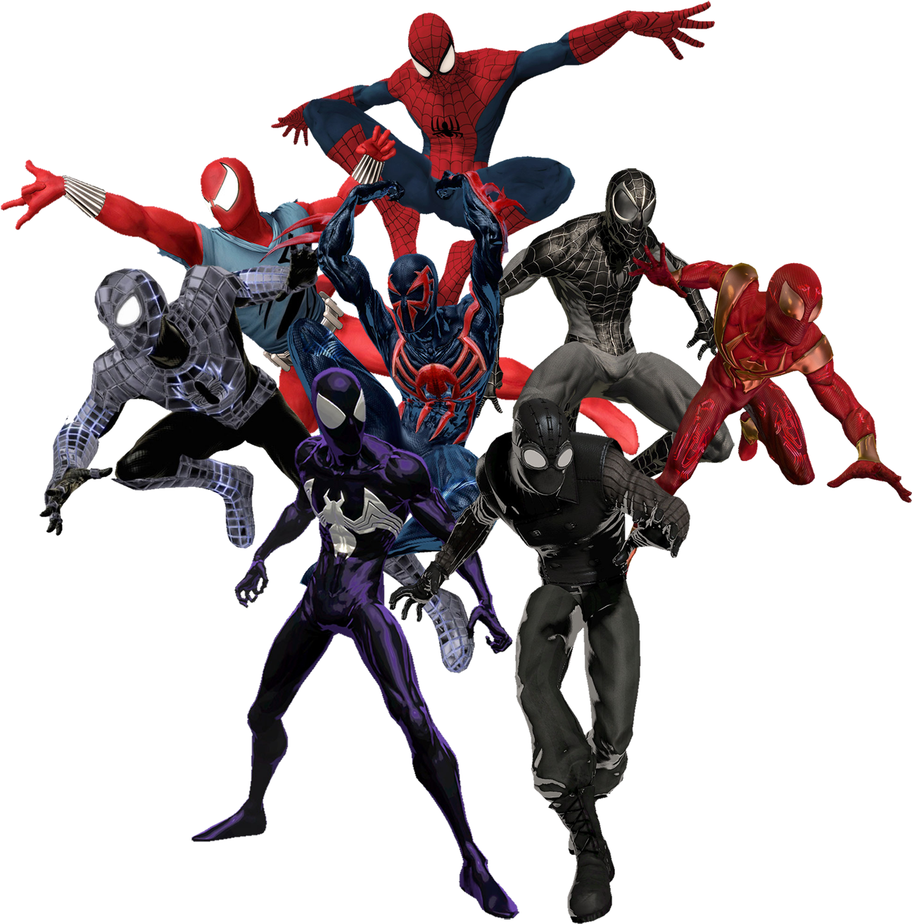 Spiderman Iron HQ Image Free Transparent PNG Image