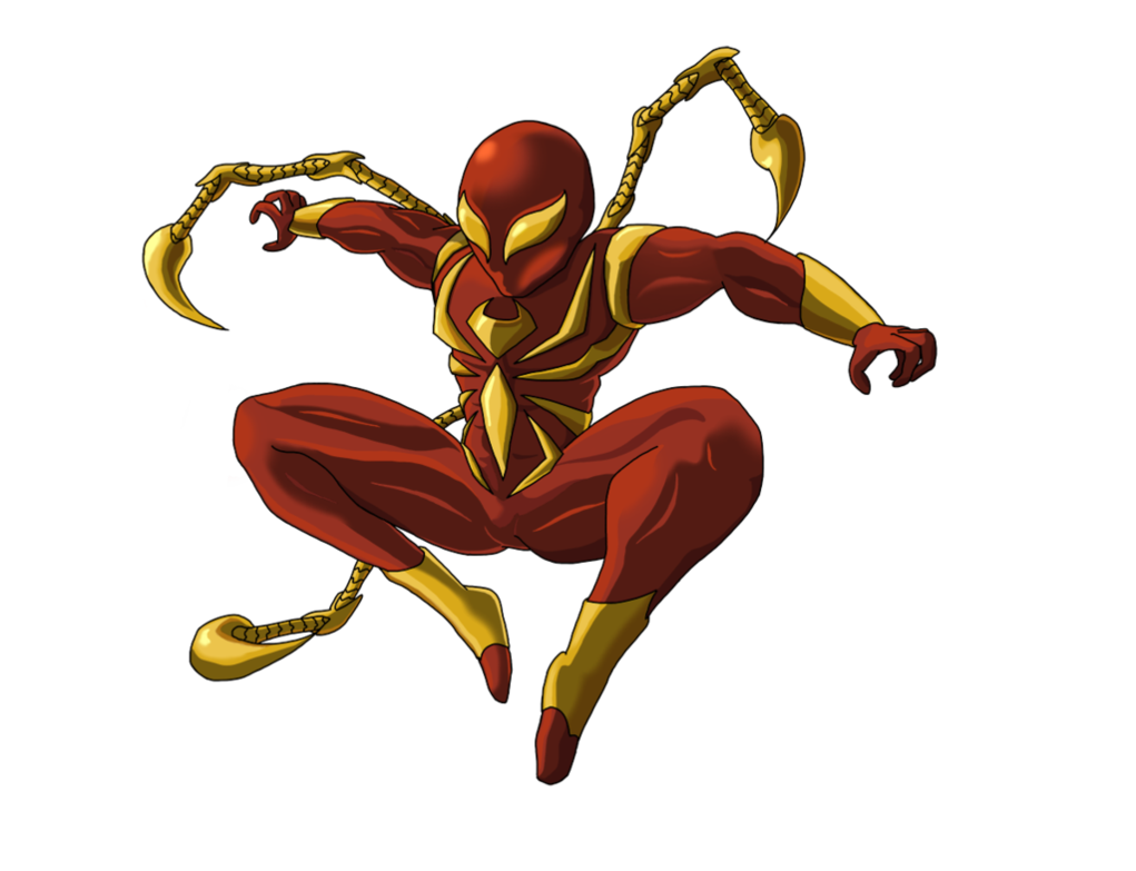 Iron Spiderman Photo Transparent PNG Image