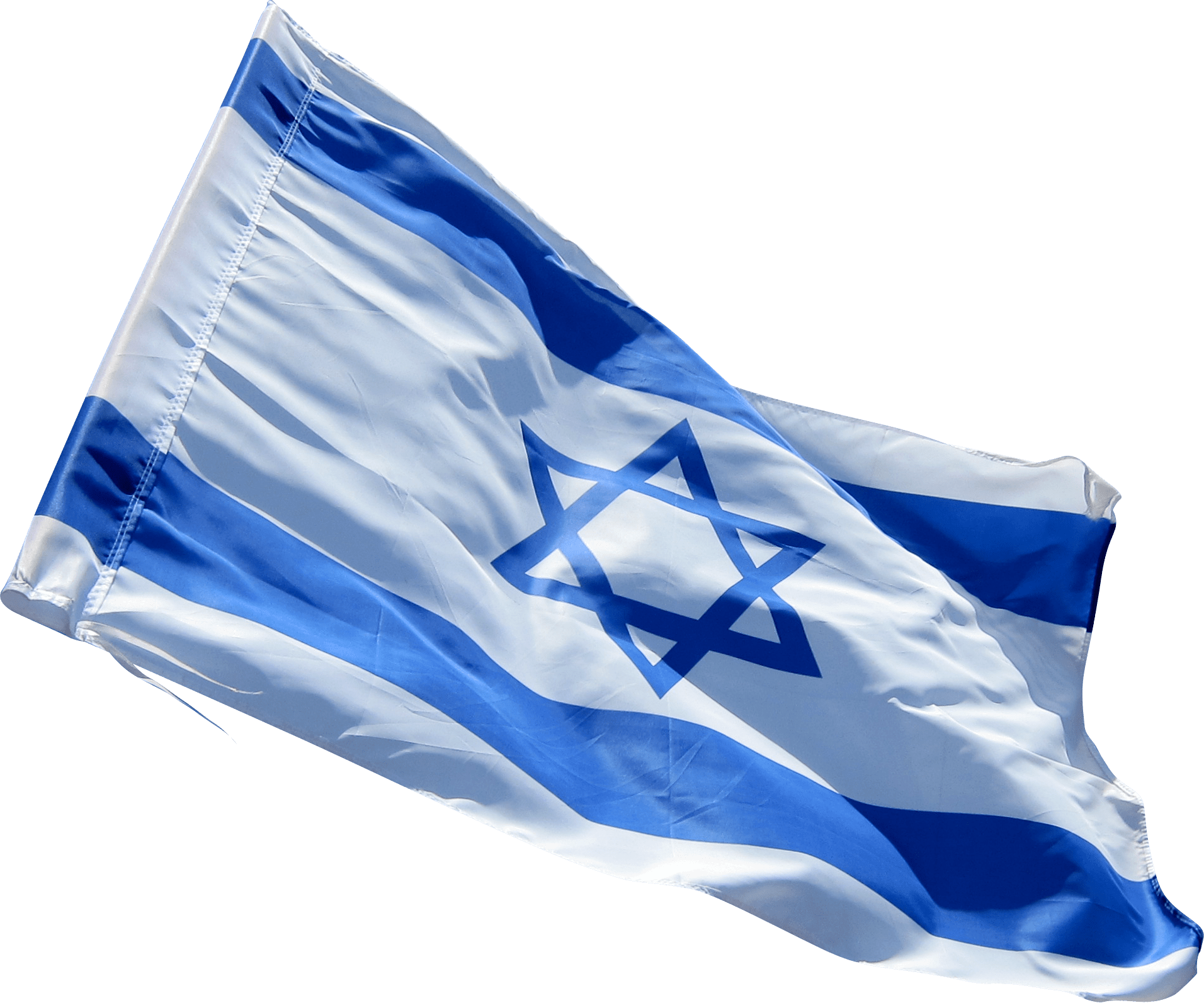 Israel Flag Free Clipart HD Transparent PNG Image