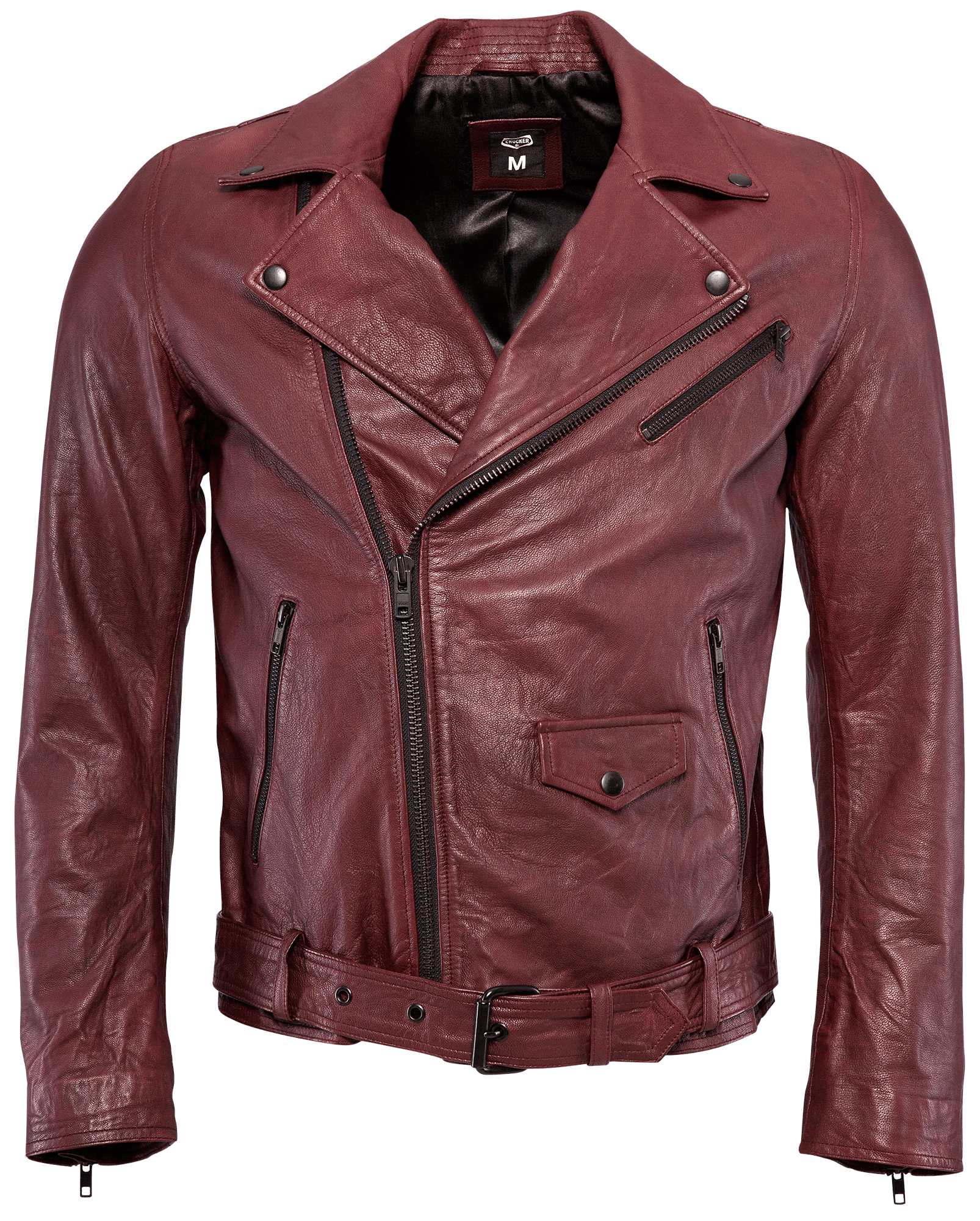 Leather Jacket Red HD Image Free Transparent PNG Image