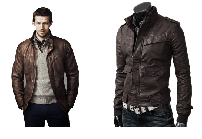 Leather Brown Jacket Free Clipart HD Transparent PNG Image