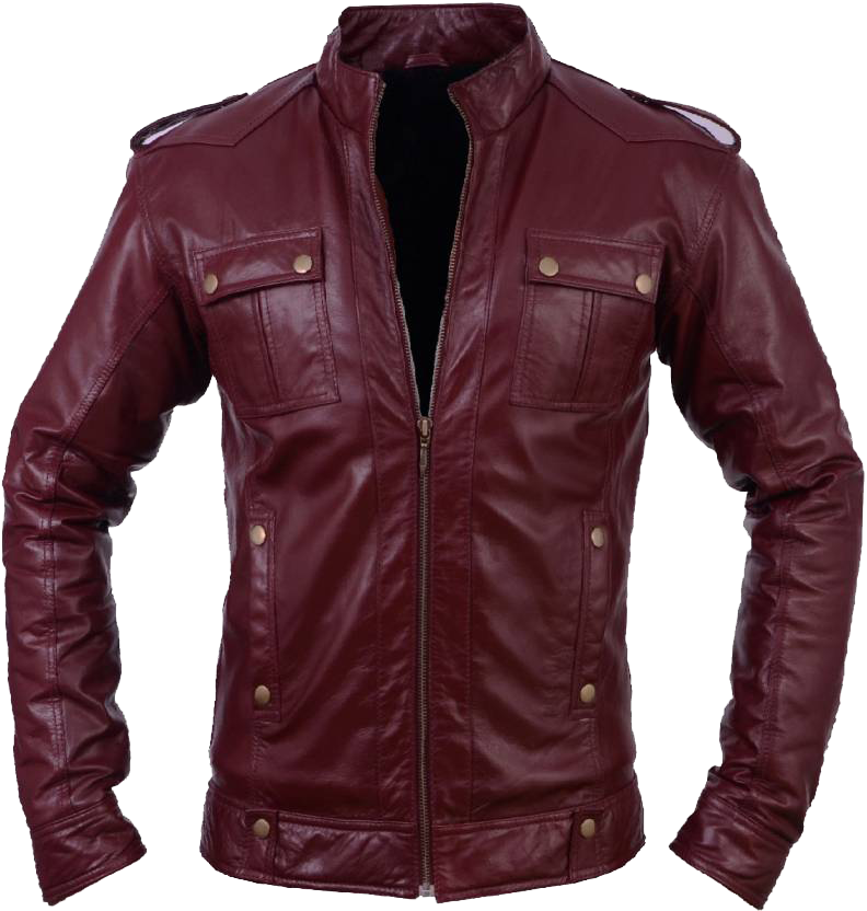 Leather Jacket Casual Photos Free Transparent Image HQ Transparent PNG Image