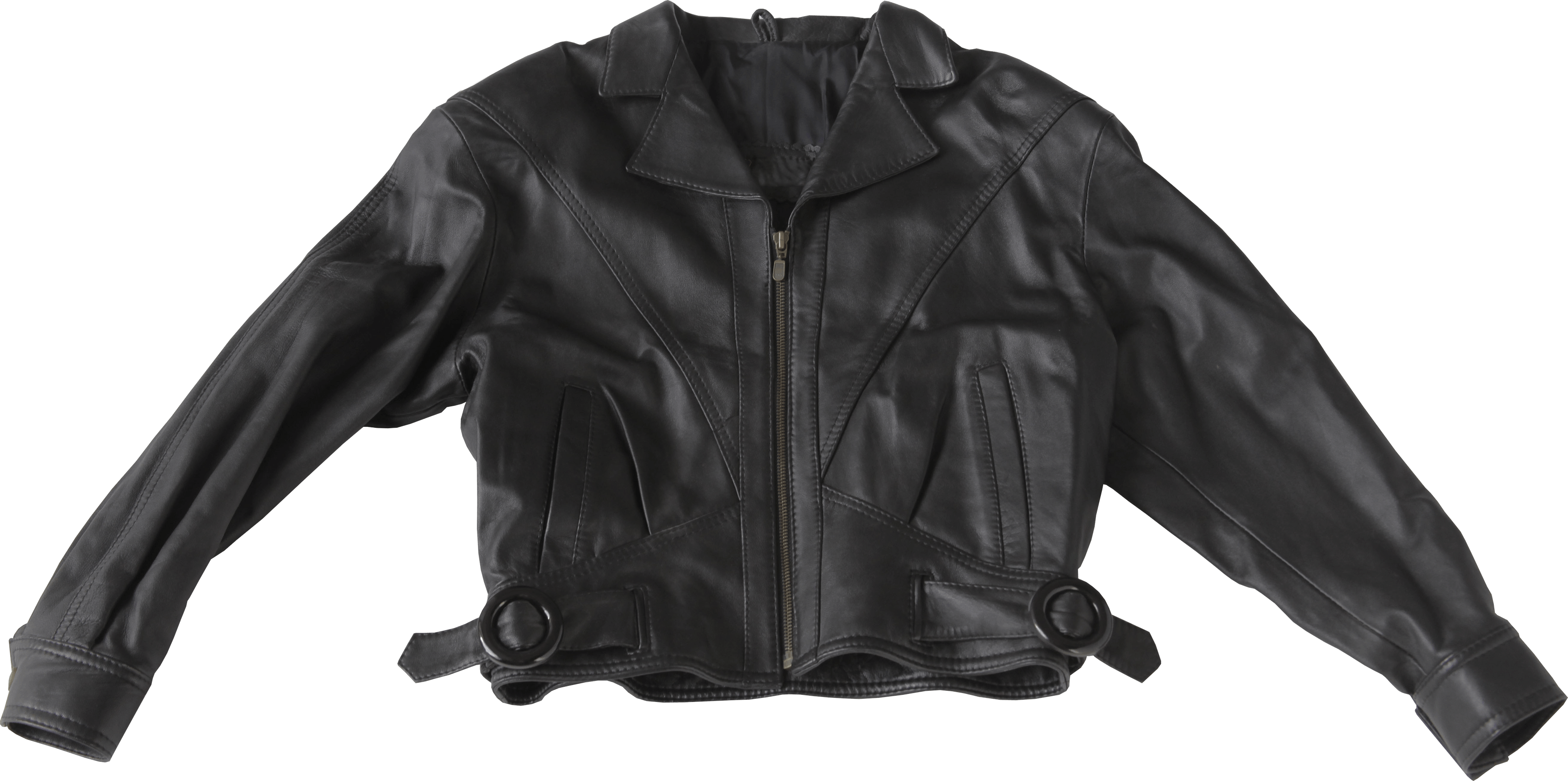 Black Leather Jacket Png Image Transparent PNG Image