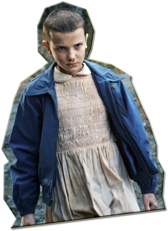 Shoulder Brown Stranger Bobby Things Textile Eleven Transparent PNG Image