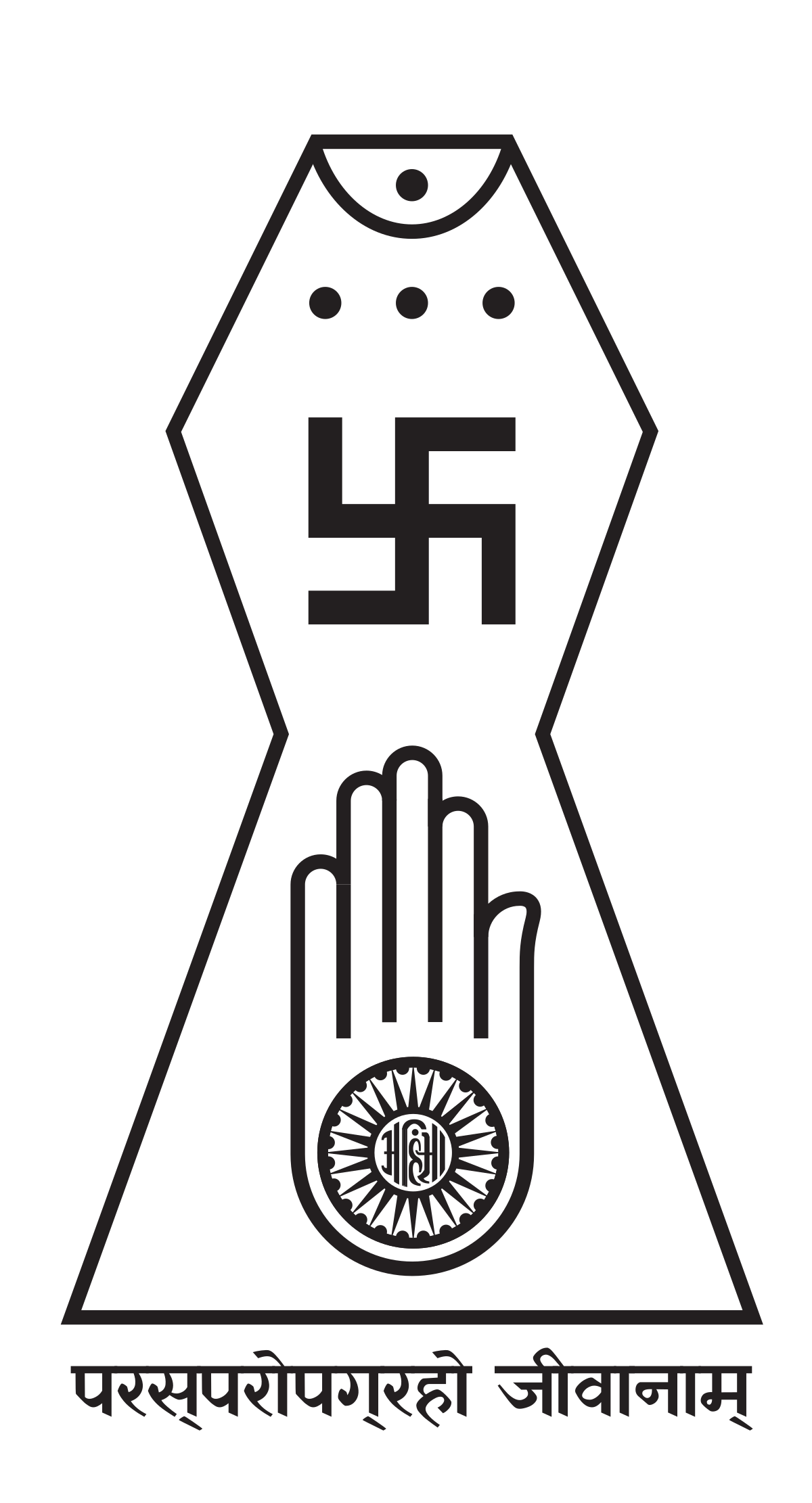 Jainism Symbol Hand HQ Image Free Transparent PNG Image