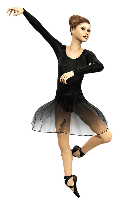 Ballet Dancer Free Clipart HQ Transparent PNG Image