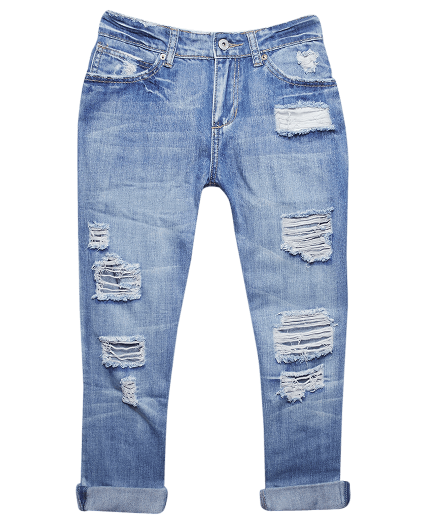 Ripped Jeans PNG File HD Transparent PNG Image