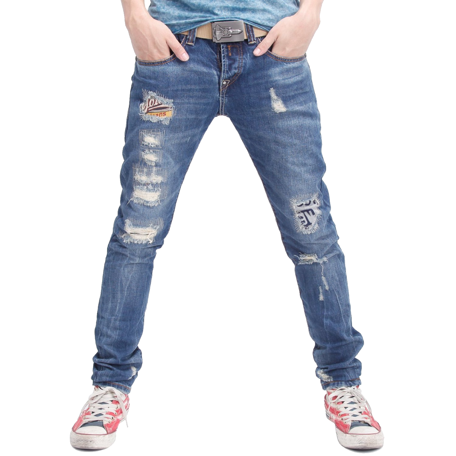 Ripped Jeans Download Free Image Transparent PNG Image