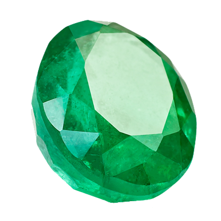 Stone Round Emerald Download HQ Transparent PNG Image