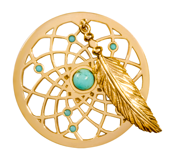 Plating Turquoise Gold Jewellery Dreamcatcher Free Clipart HQ Transparent PNG Image