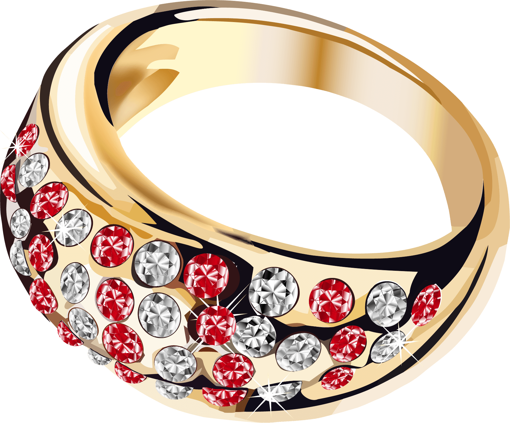 Gold Ring Png Transparent PNG Image