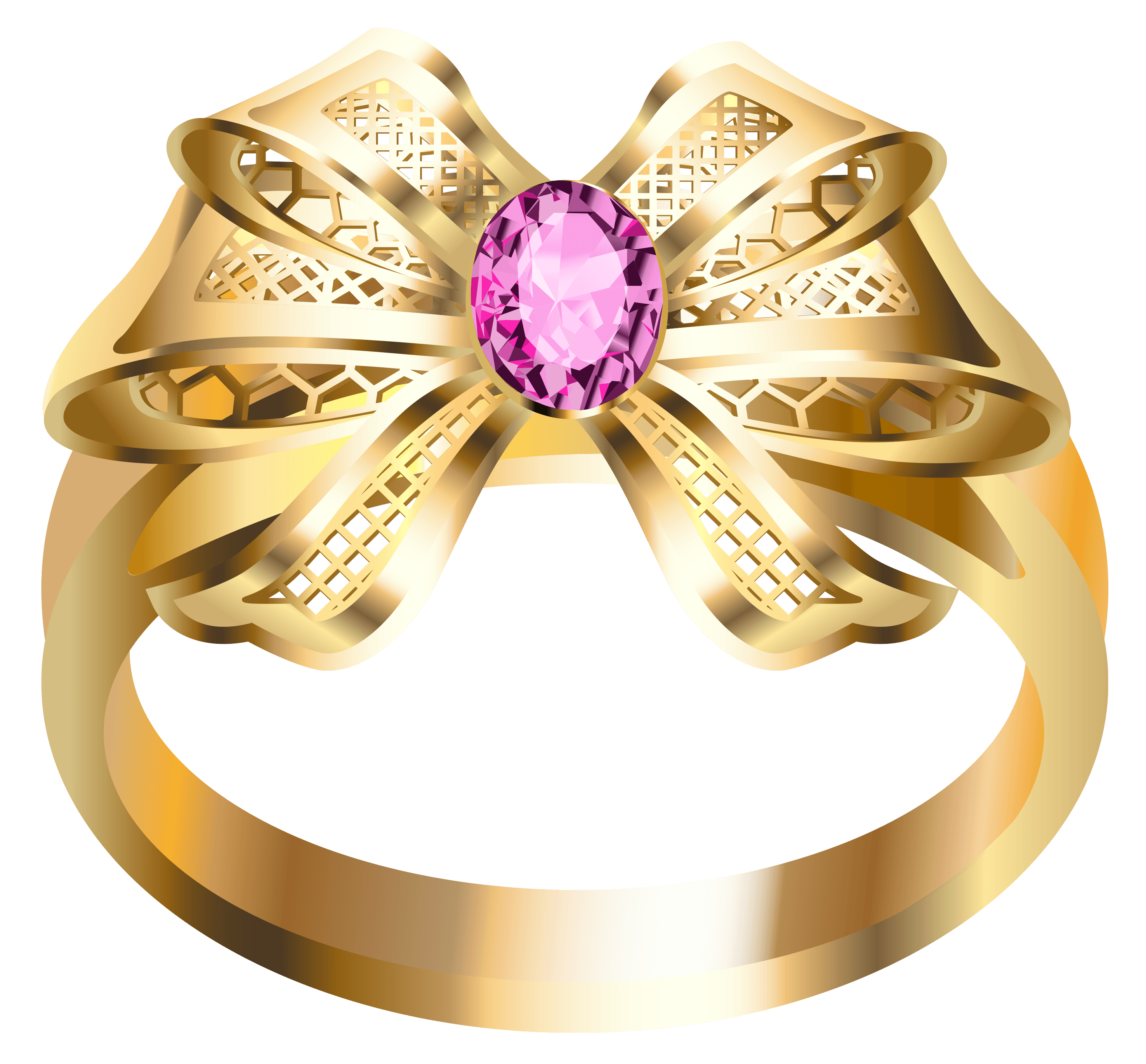 Ring With Diamond Png Transparent PNG Image