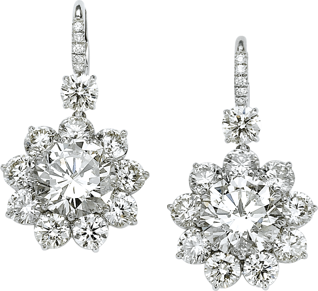 Diamond Earrings Png Image Transparent PNG Image