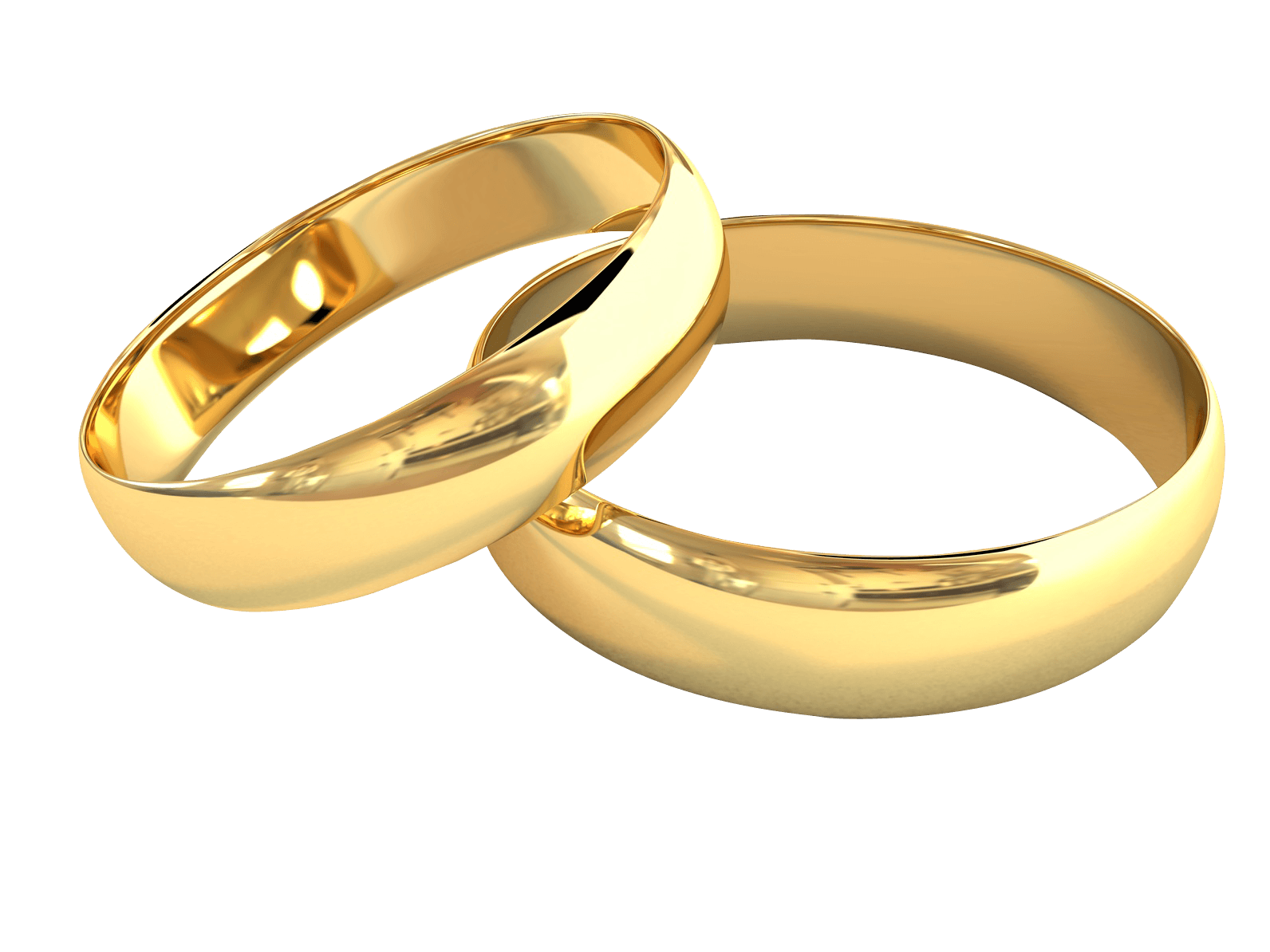 Golden Rings Png Image Transparent PNG Image