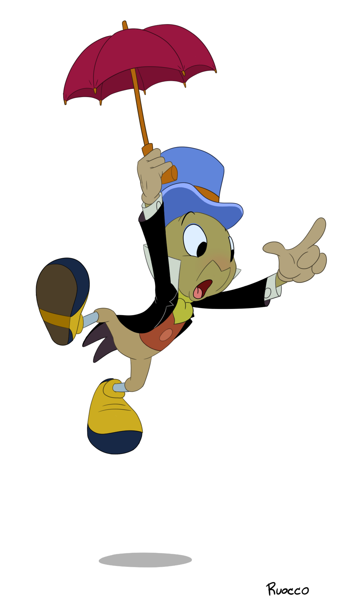 Jiminy Cricket Clipart Transparent PNG Image