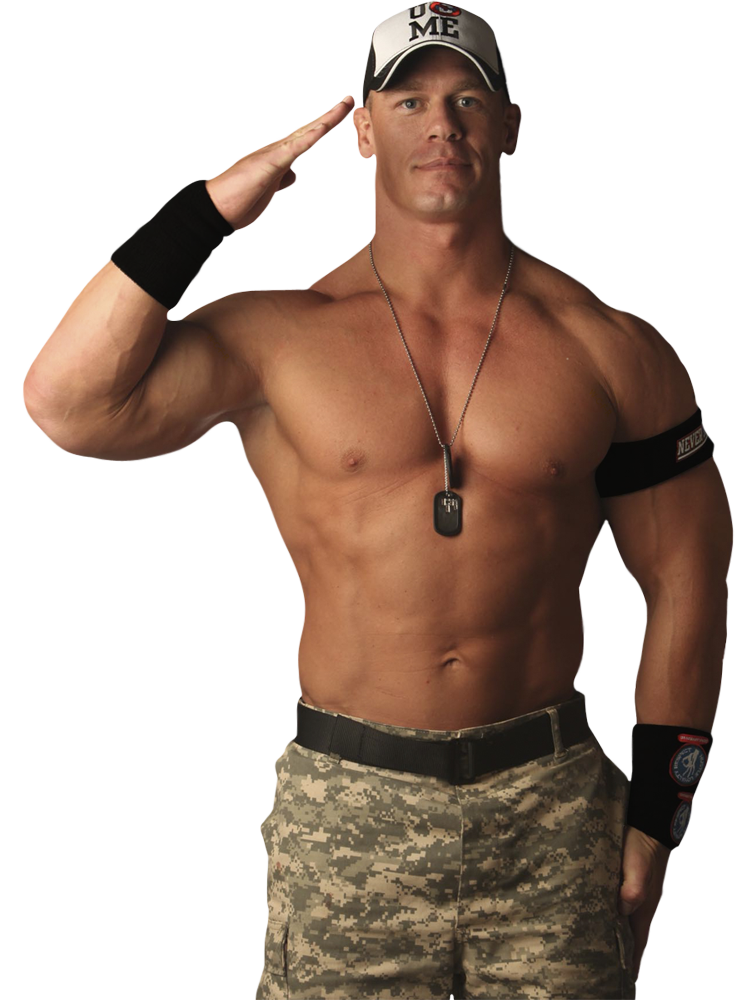 John Cena Salute Png Transparent PNG Image