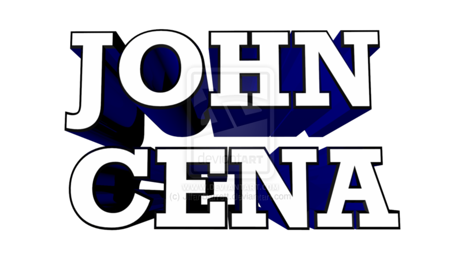 John Cena Blue Logo Png Transparent PNG Image